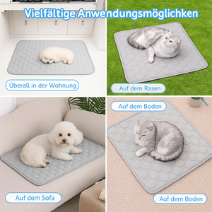 Kühlmatte für Hund und Katze für besonders Heiße Sommertage