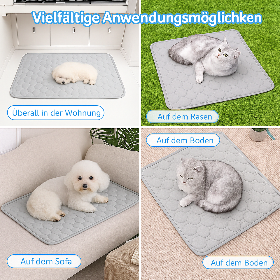 Kühlmatte für Hund und Katze für besonders Heiße Sommertage